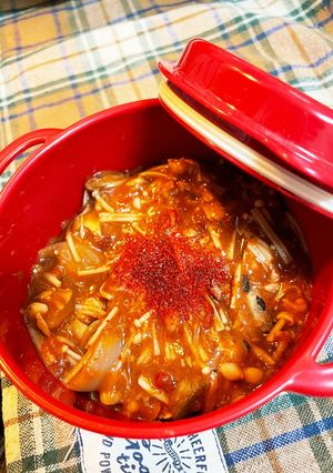 トマト鯖缶えのきの無水カレー-レシピのメイン写真
