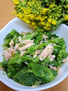 菜の花とシーチキンの和え物 簡単-レシピのメイン写真