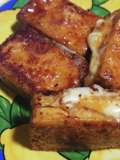 チーズin厚揚げ豆腐-レシピのメイン写真