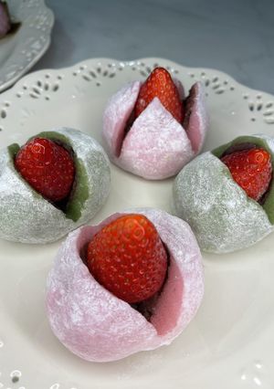 ♡超簡単いちご大福♡-レシピのメイン写真