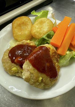 子供も大好き！コーンバーグ！-レシピのメイン写真