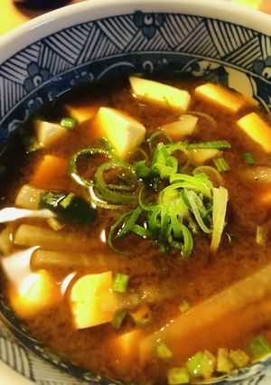 さき茹でレトルト味噌汁●豆腐＆ネギ大根-レシピのメイン写真