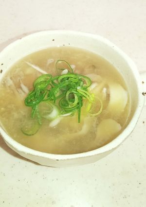舞茸と長芋のとろとろ味噌スープ-レシピのメイン写真