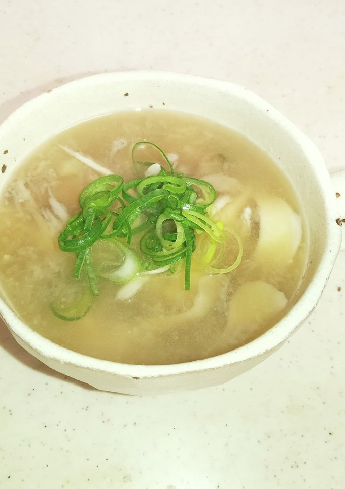 舞茸と長芋のとろとろ味噌スープ-レシピのメイン写真