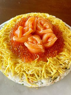 簡単なのに豪華に見えるお寿司ケーキ-レシピのメイン写真