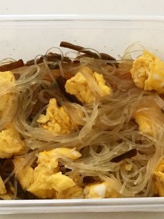 玉子とキクラゲの春雨サラダ-レシピのメイン写真