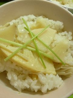 たけのこときのこの炊き込みごはん♪-レシピのメイン写真