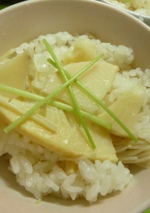 たけのこときのこの炊き込みごはん♪-レシピのメイン写真