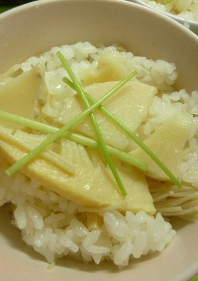 たけのこときのこの炊き込みごはん♪-レシピのメイン写真