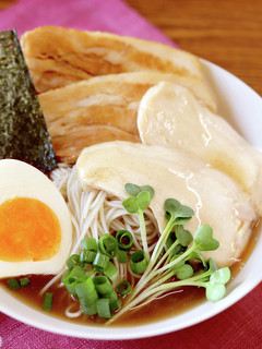 冷しラーメン風そうめん 鶏がら煮干し醤油-レシピのメイン写真
