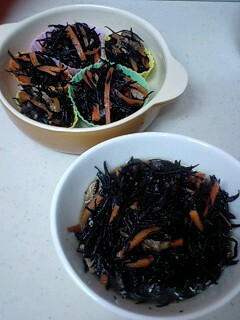 ほどよい味のひじきの煮物-レシピのメイン写真