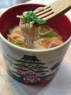 残ったお味噌汁と素麺でマグヌードル-レシピのメイン写真