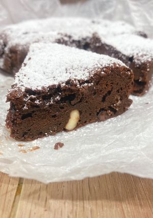 簡単チョコケーキナツ入り-レシピのメイン写真