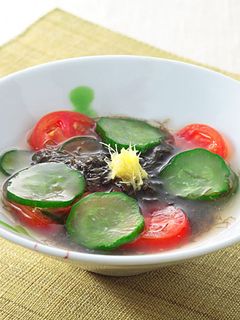 もずくの酢の物-レシピのメイン写真