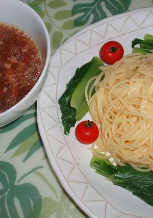 中華風キノコのつけパスタ☆-レシピのメイン写真