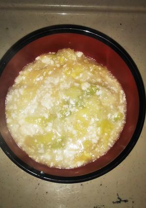 親爺豆腐キャベツあん-レシピのメイン写真