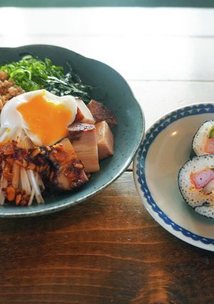 そうめんの醤油まぜめん＆そうめん巻き寿司-レシピのメイン写真
