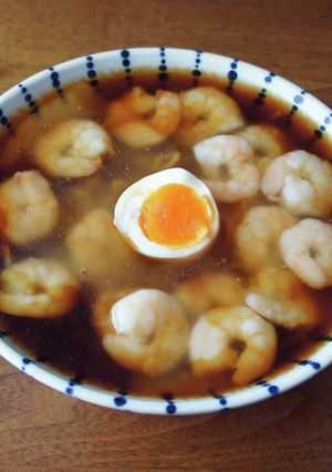 海老の餡かけ中華そば-レシピのメイン写真