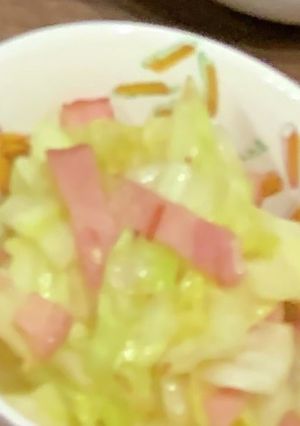 簡単☆キャベツとベーコンのさっと炒め-レシピのメイン写真