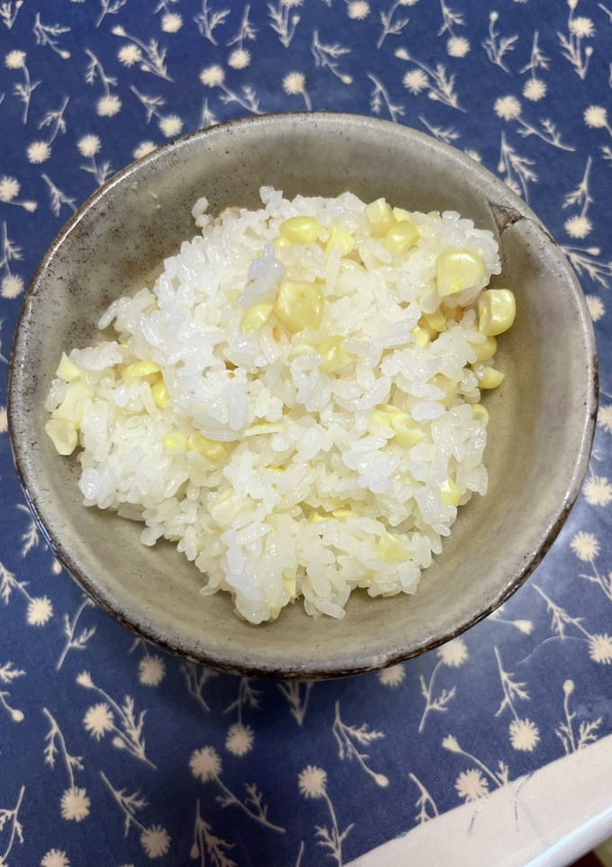 白いとうもろこしご飯-レシピのメイン写真