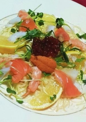 ☆☆☆ジョリーパスタ風♪冷製魚貝パスタ-レシピのメイン写真