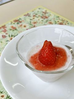 苺のブラマンジェ-レシピのメイン写真