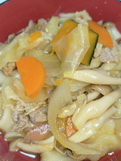 野菜たっぷり煮込みうどん(醤油味)-レシピのメイン写真