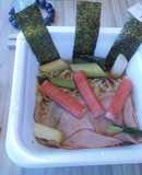 レンチンでお手軽ラーメンV3ネギ海苔ハム