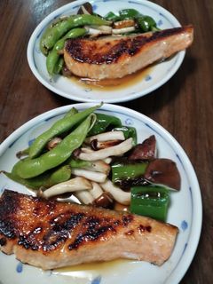 鮭のムニエルレモンバターがけ-レシピのメイン写真