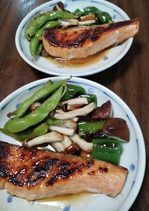 鮭のムニエルレモンバターがけ-レシピのメイン写真