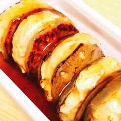 รูปของ レンコン挟み焼きの甘酢あんかけ