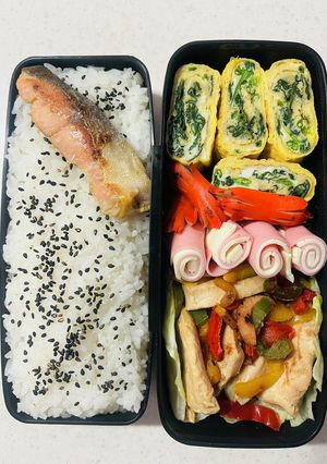 中学生弁当2024.3.18-レシピのメイン写真