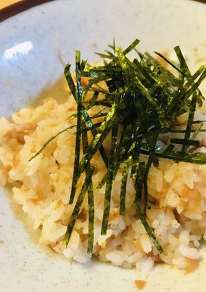 毎日のしろごはん●梅和えごはん-レシピのメイン写真