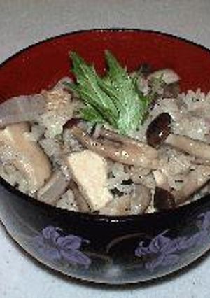 きのこご飯-レシピのメイン写真