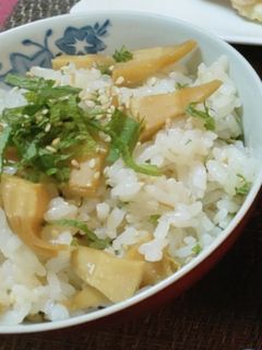 お茶碗1杯分から【筍ご飯】-レシピのメイン写真