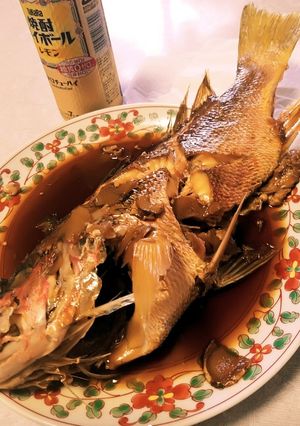 煮魚やブリのあら煮の黄金比-レシピのメイン写真