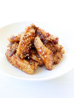 ご飯にも合う合う【甘旨醤油手羽揚げ】-レシピのメイン写真