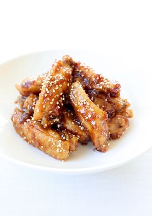 ご飯にも合う合う【甘旨醤油手羽揚げ】-レシピのメイン写真