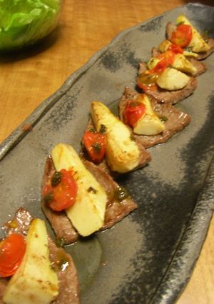 おもてなしにいかが？筍と牛肉の重ね焼き♪-レシピのメイン写真