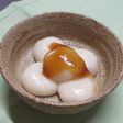 豆腐白玉のチーズ包み みたらし餡
