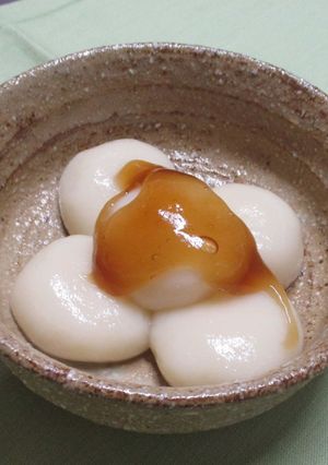 豆腐白玉のチーズ包み みたらし餡-レシピのメイン写真