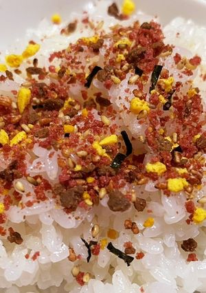 ふりかけご飯(すきやき味)-レシピのメイン写真