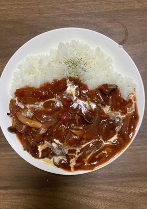 ハヤシライス(赤ワイン使用)-レシピのメイン写真