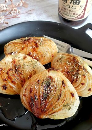 新玉ねぎのバター醤油こうじ焼き-レシピのメイン写真