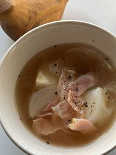 新玉ねぎのスープ煮-レシピのメイン写真