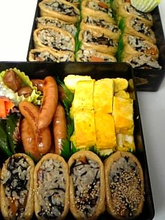 お花見に☆ひじきのお稲荷さん♪-レシピのメイン写真