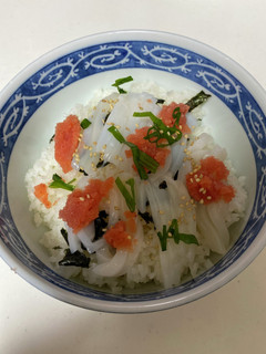 イカ明太丼-レシピのメイン写真