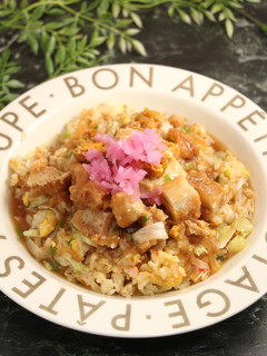 カツ丼リメイク!あんかけカツチャーハン-レシピのメイン写真