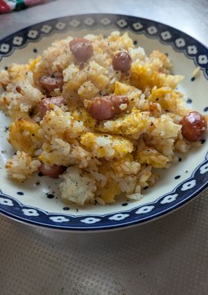 グリルで簡単チャーハン-レシピのメイン写真