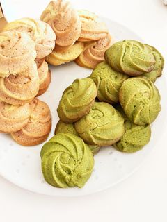 絞り出しクッキー抹茶-レシピのメイン写真